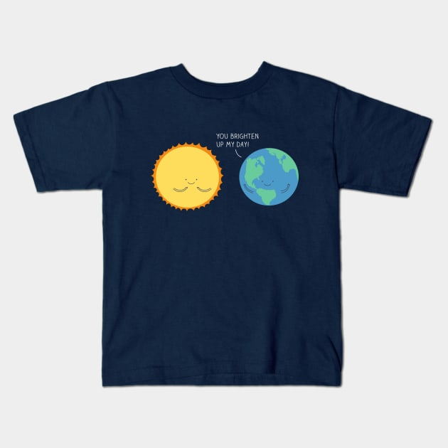 Brighten Kids T-Shirt by milkyprint